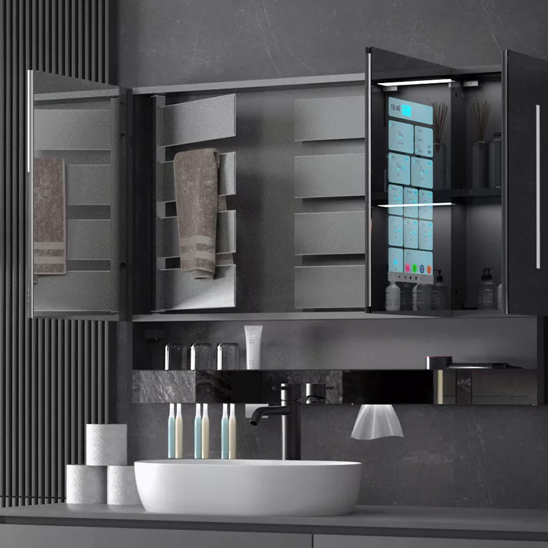 Graphene Smart Bath Mirror Cabinet