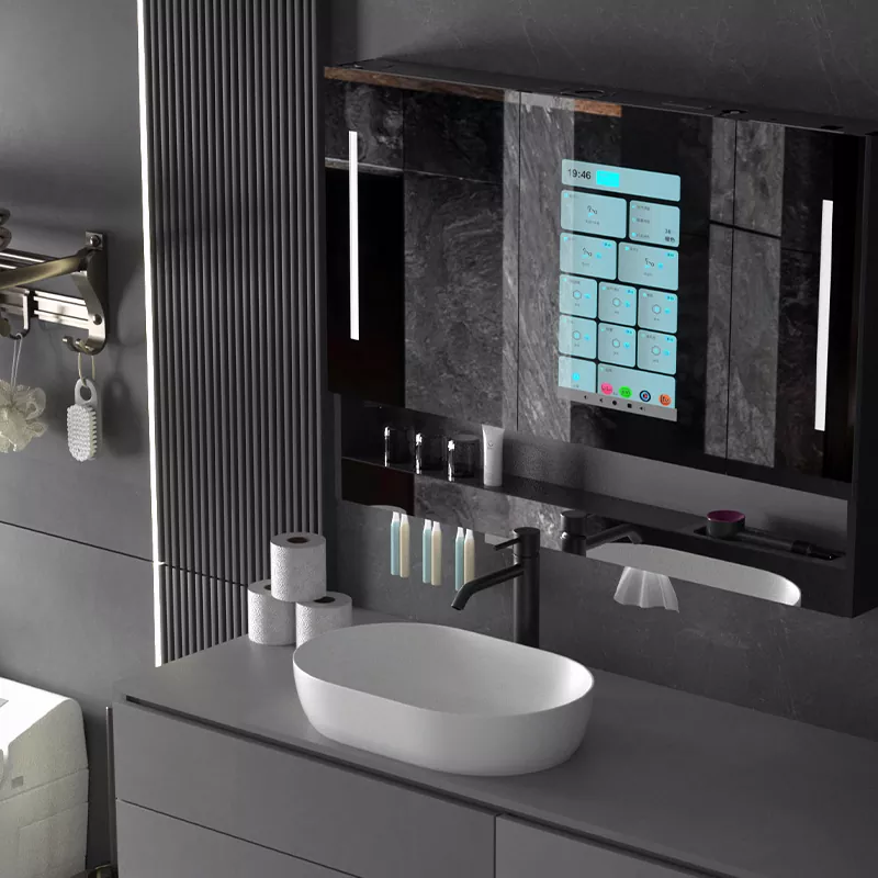 Graphene Smart Bath Mirror Cabinet